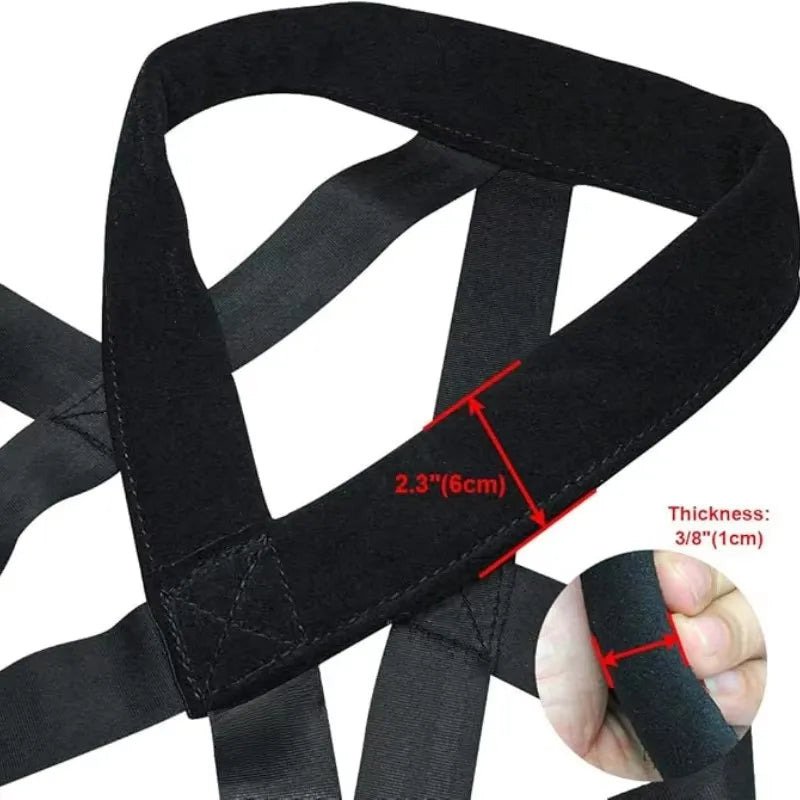 Large Working Dog Pull Training Leash – Sled & Resistance Training Safety Belt for Strong Dogs