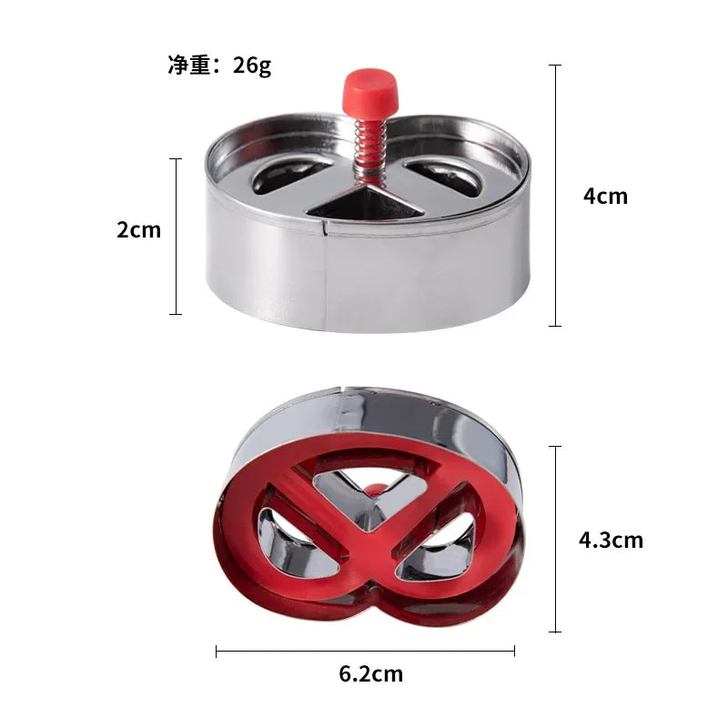 Kreatív Sütipecsét Készlet – Fondant & Tészta Formázó Eszközök 🍰