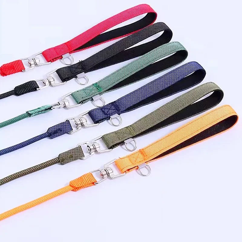 Colorful Nylon Dog Leash – Comfortable & Durable Leash for Daily Walks