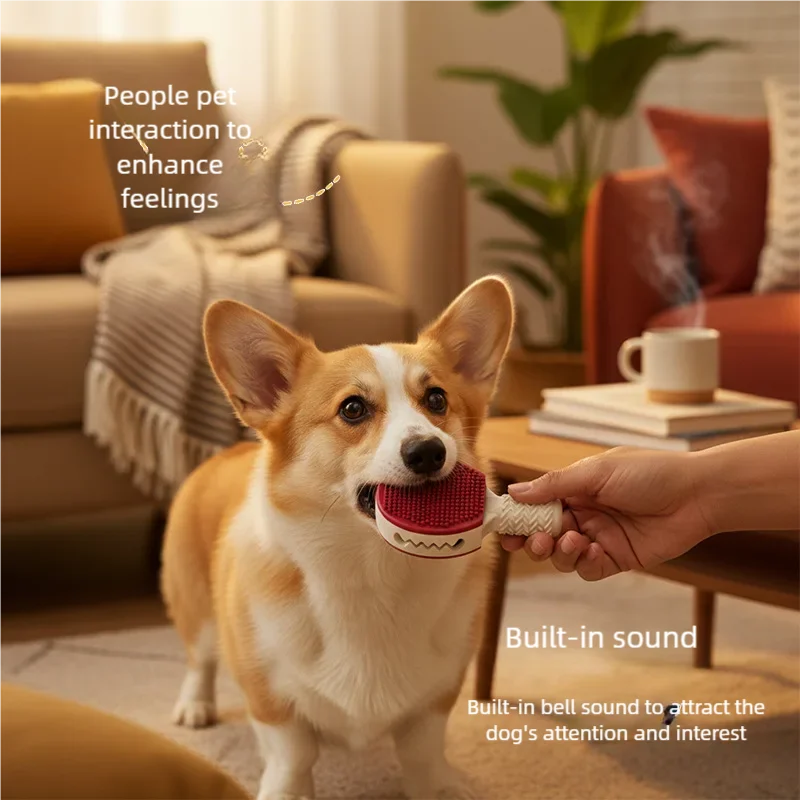 🏸 Interactive Treat Dispensing Dog Chew Toy