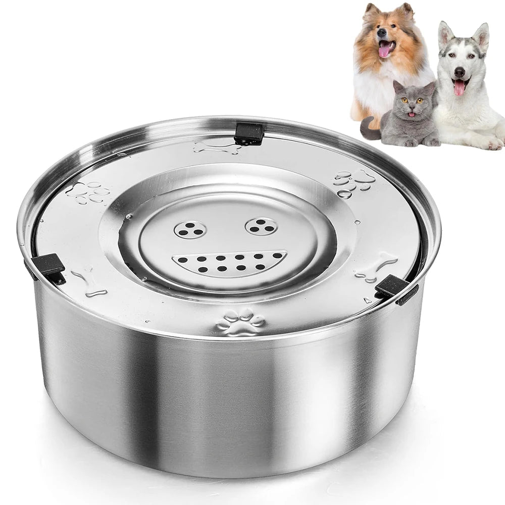 🐶 Dog Water Feeder Bowl – No Spill Floating Design