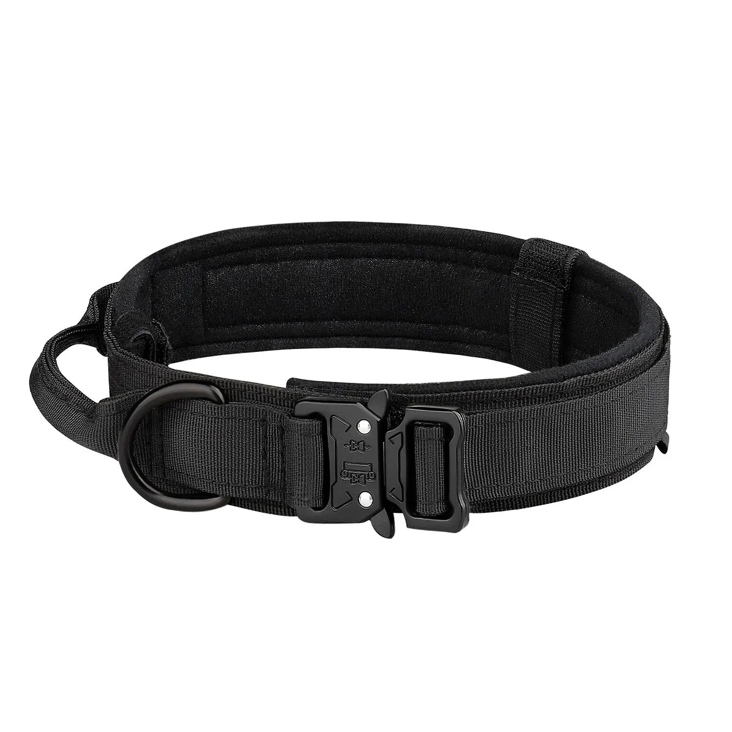 🪖 Outdoor Tactical Dog Collar – Heavy Duty Edition