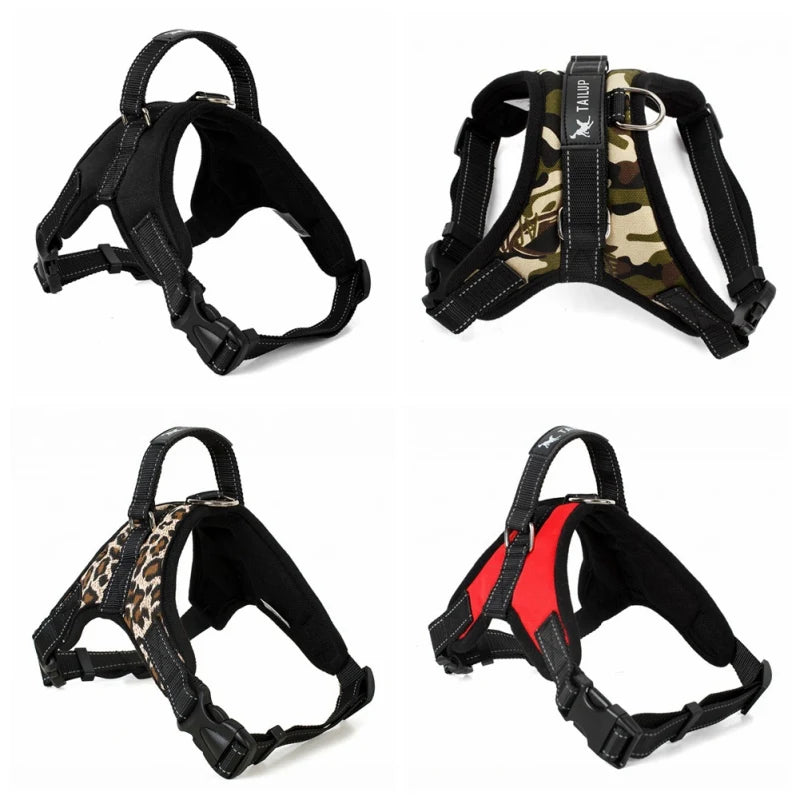🐕 Adjustable Dog Harness with Handle – Durable Walk Out Vest