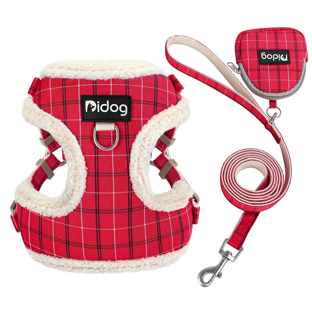🐾 Soft No-Pull Pet Harness & Leash Set
