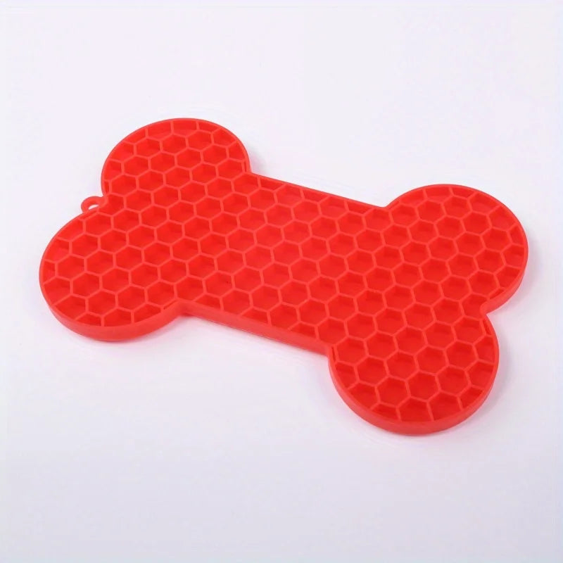 🦴 Dog Licking Pad – Bone Shape