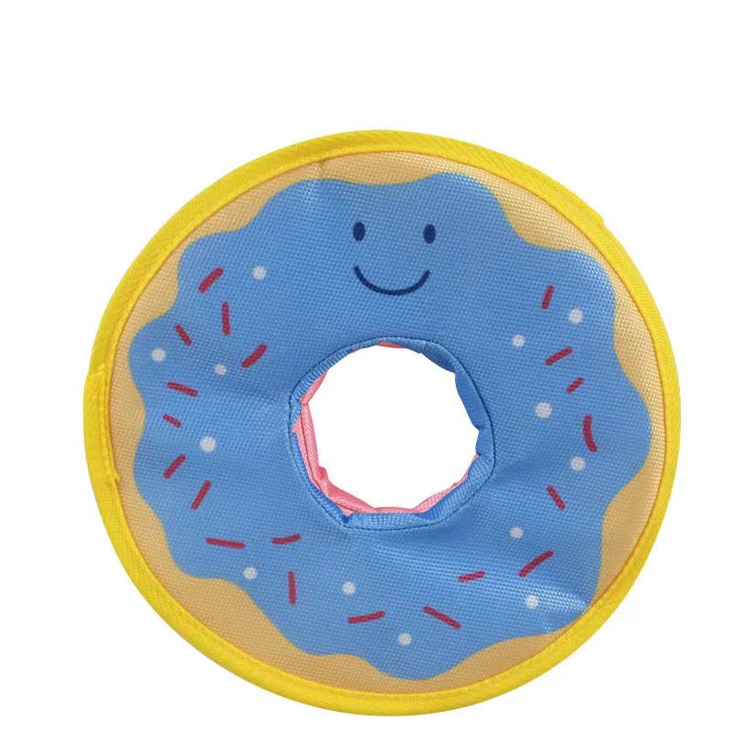 🍩 Donut Squeaky Dog Toy